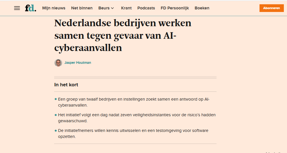 FD-artikel over Prometheus