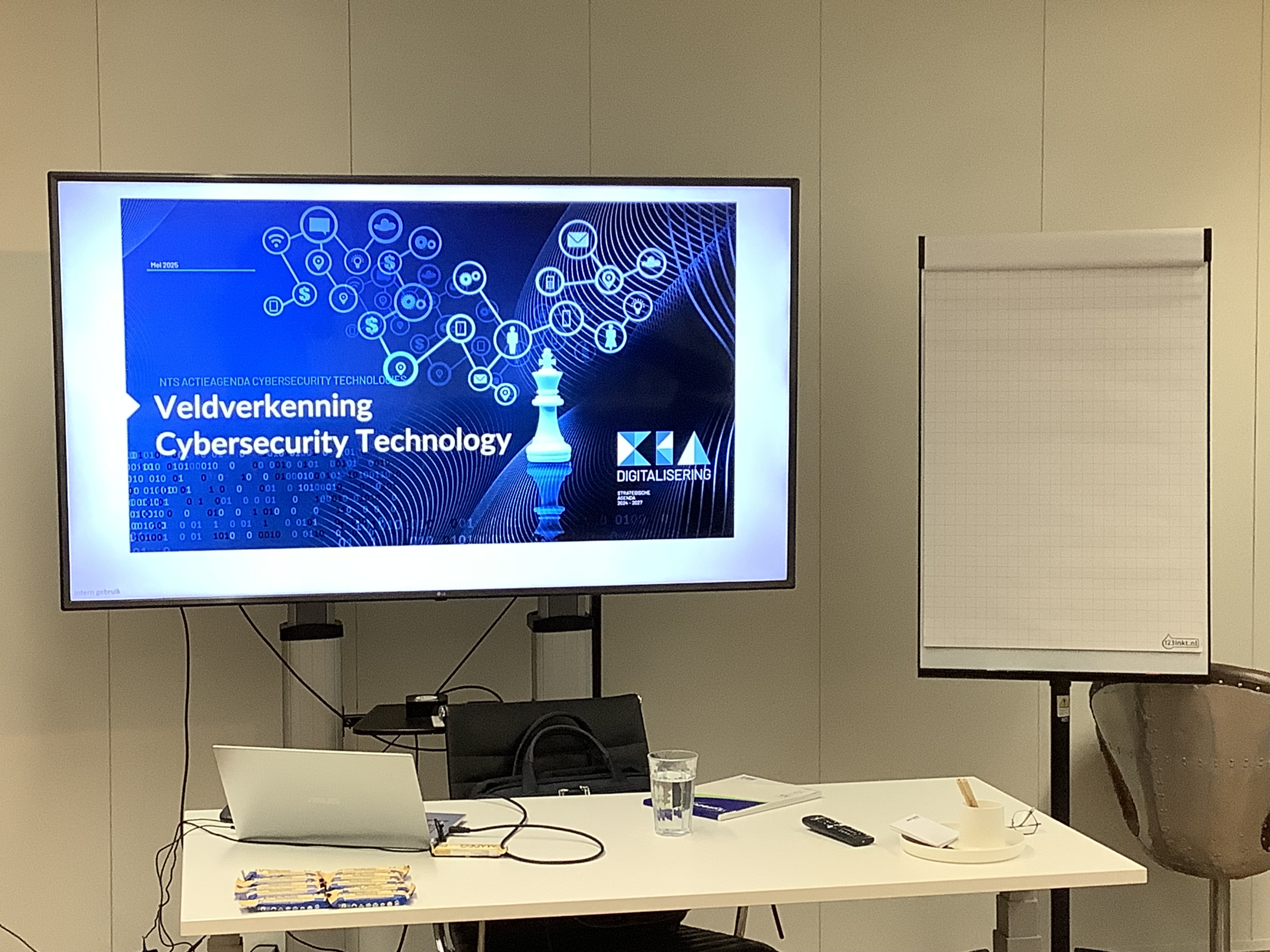 Kort voor de start van de eerste veldverkenning Actieagenda Cybersecurity Technologies