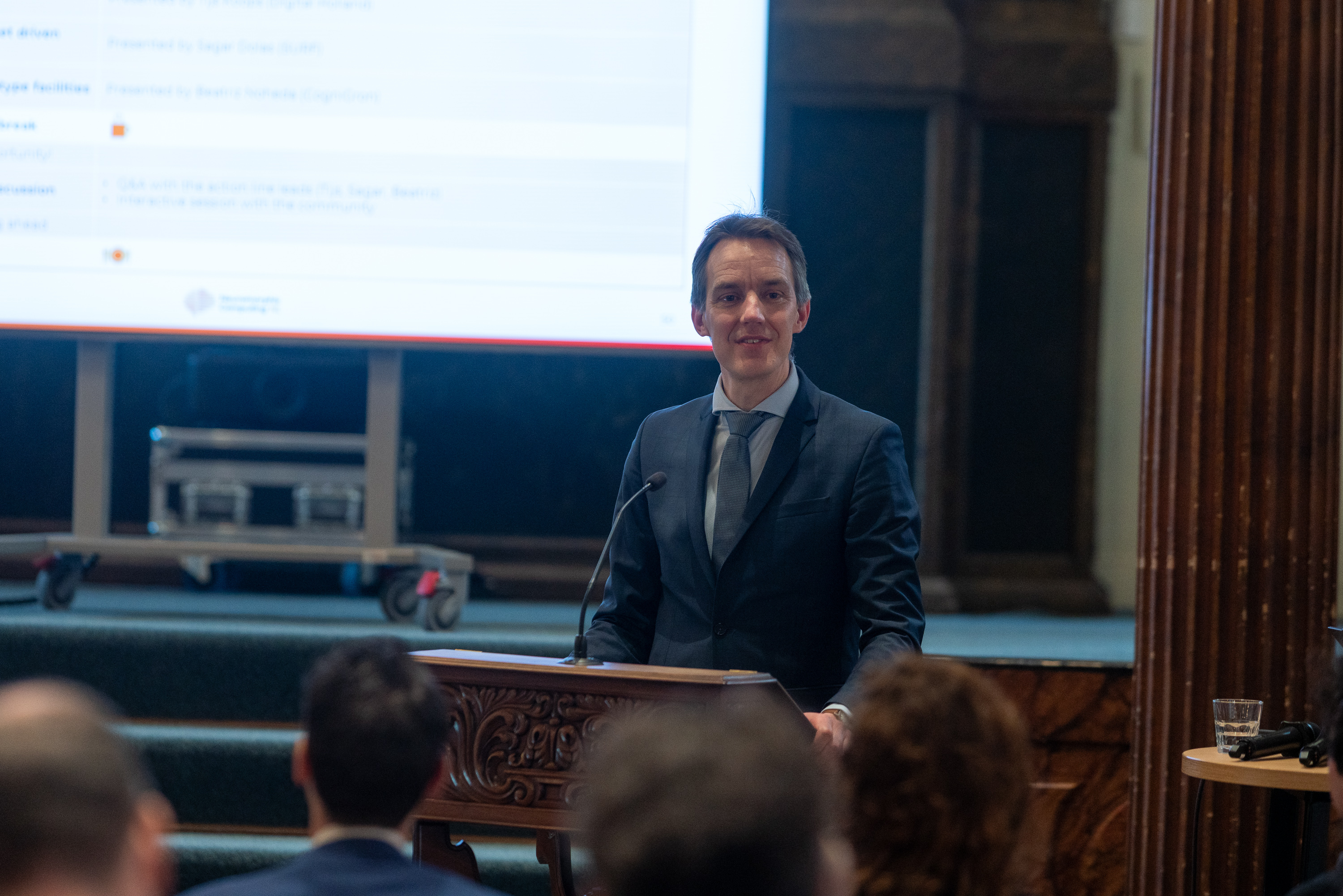 Johan Mentink op kick-off