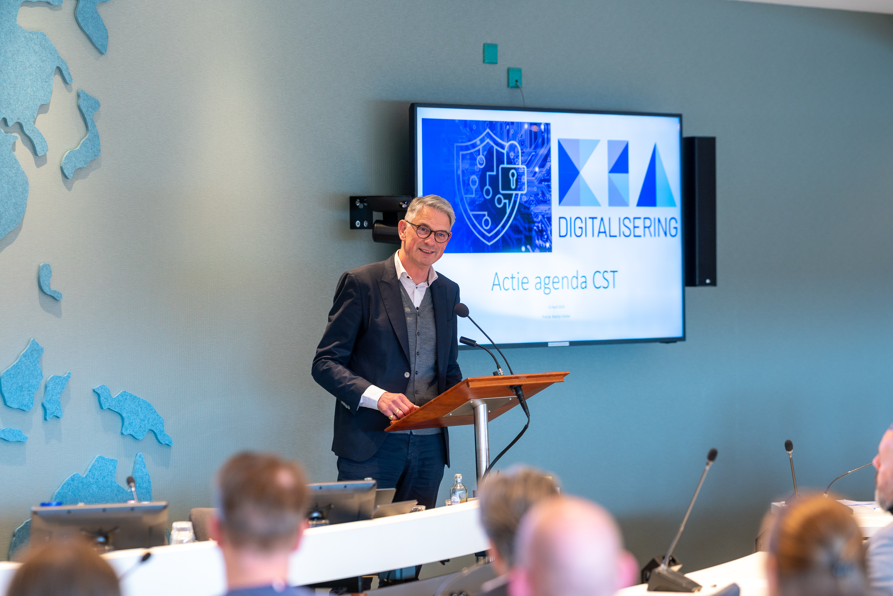 Martijn Dekker, Global Chief Information Security Officer bij ABN AMRO en hoogleraar Business and Cybersecurity aan de Universiteit van Amsterdam