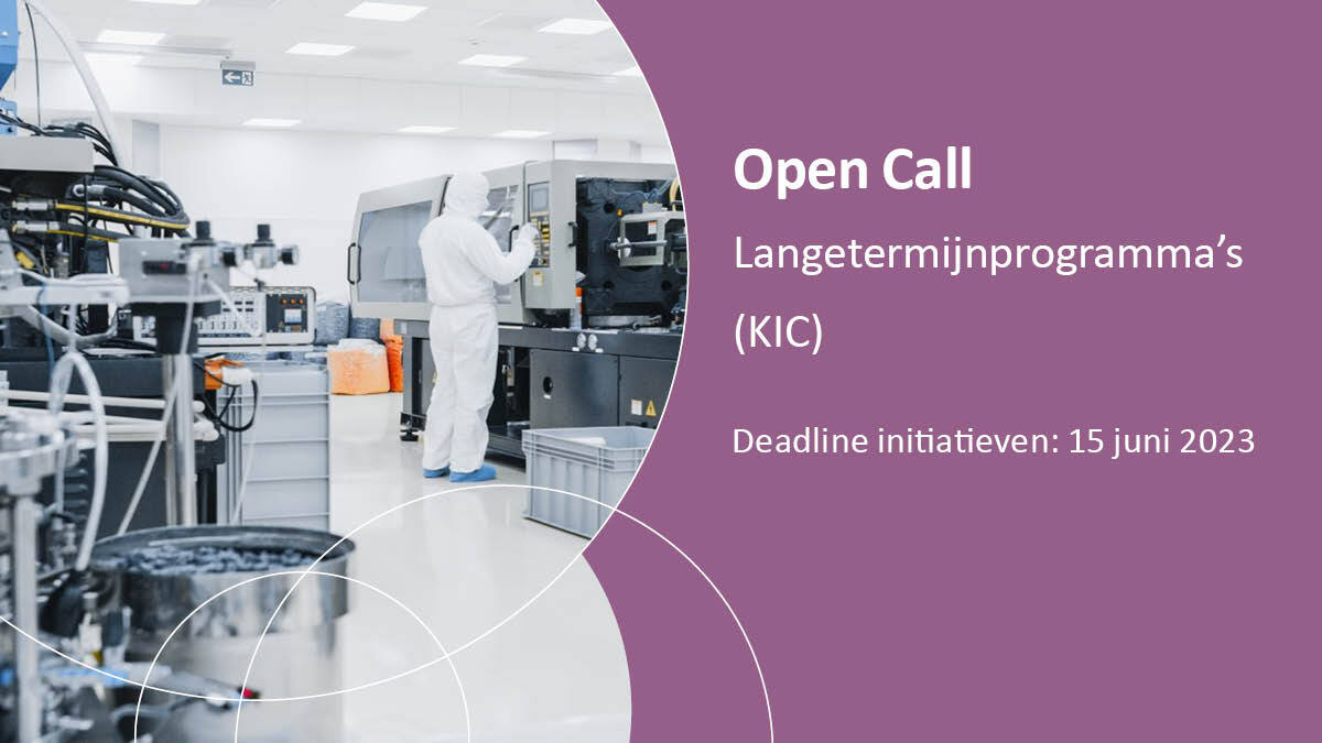 Open Call Langetermijn Programma's (KIC)