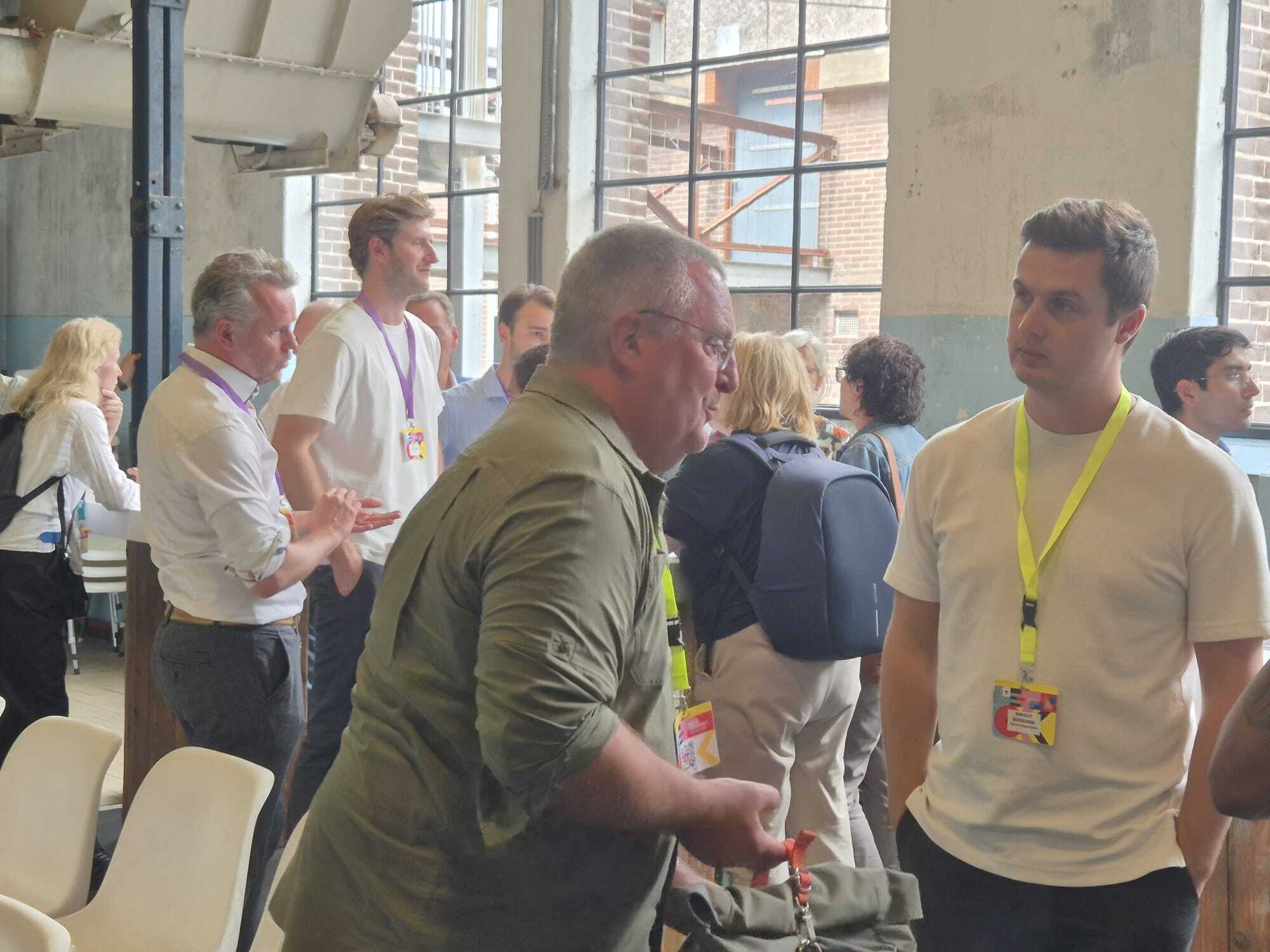 Na de pitches was er gelegenheid om uitgebreid te netwerken met andere partijen.